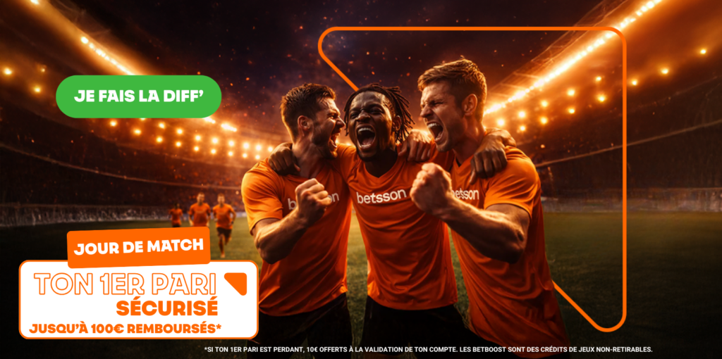 bonus bienvenue betsson